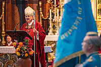 Der Regensburger Bischof Rudolf Voderholzer beim Semestereröffnungsgottesdienst der KU