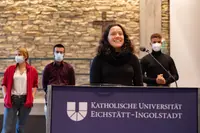 Miriam Gradl, Vorsitzende des Sprecher*innenrats des Studentischen Konvents