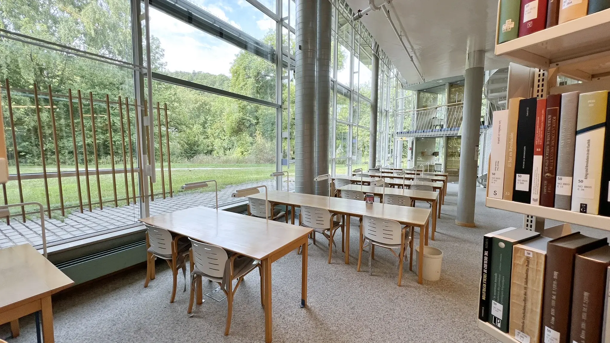 Lesesaal der Zentralbibliothek