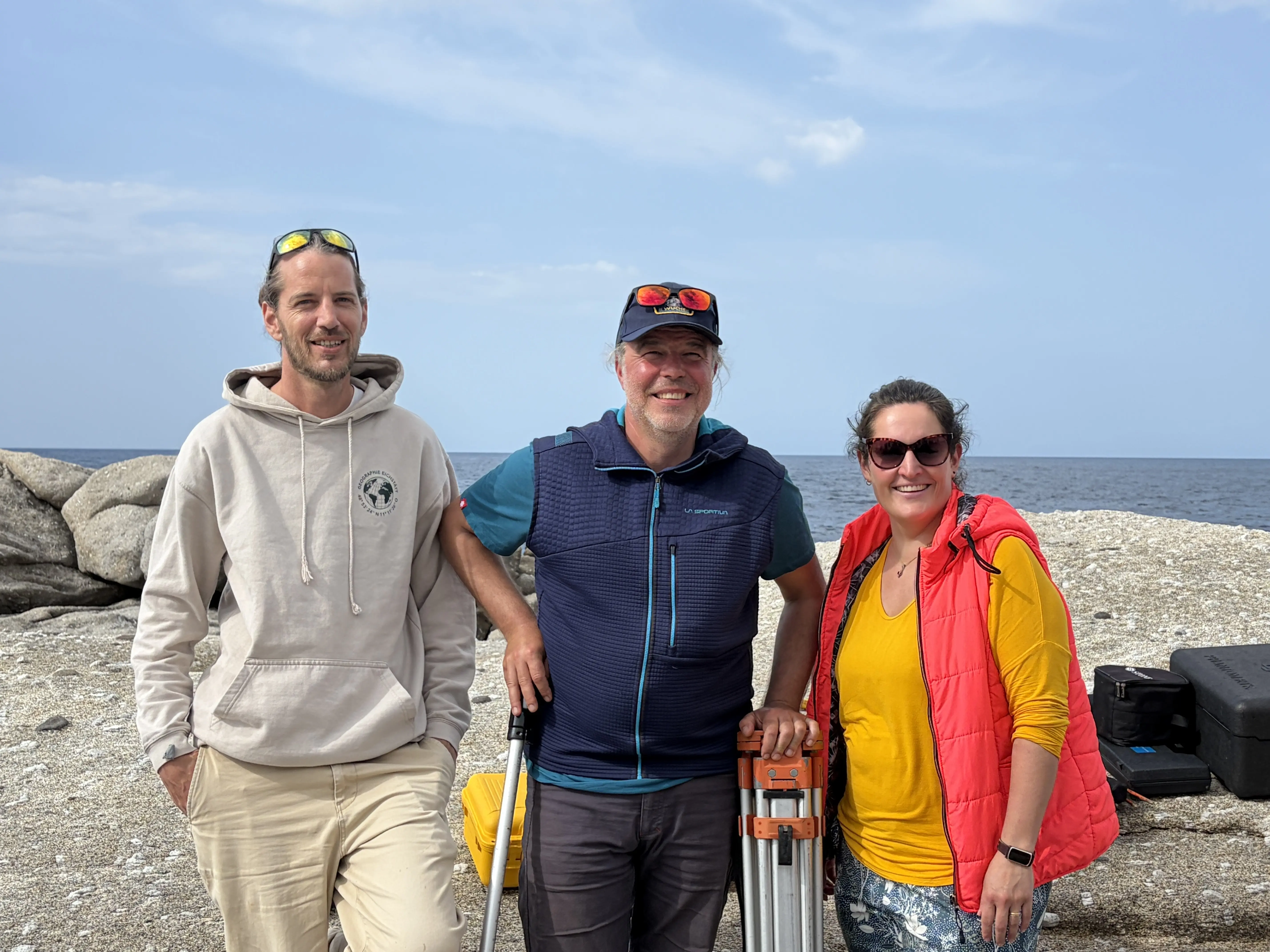 Dr. Manuel Stark, Georgia Kahlenberg und Prof. Dr. Florian Haas