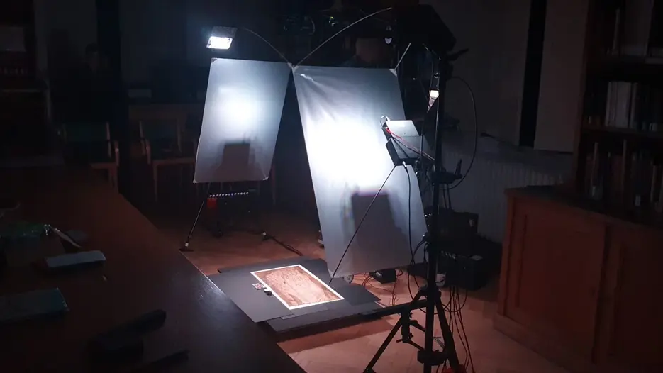 Aufbau f&uuml;r MSI-Aufnahmen