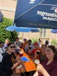 Abend im Biergarten