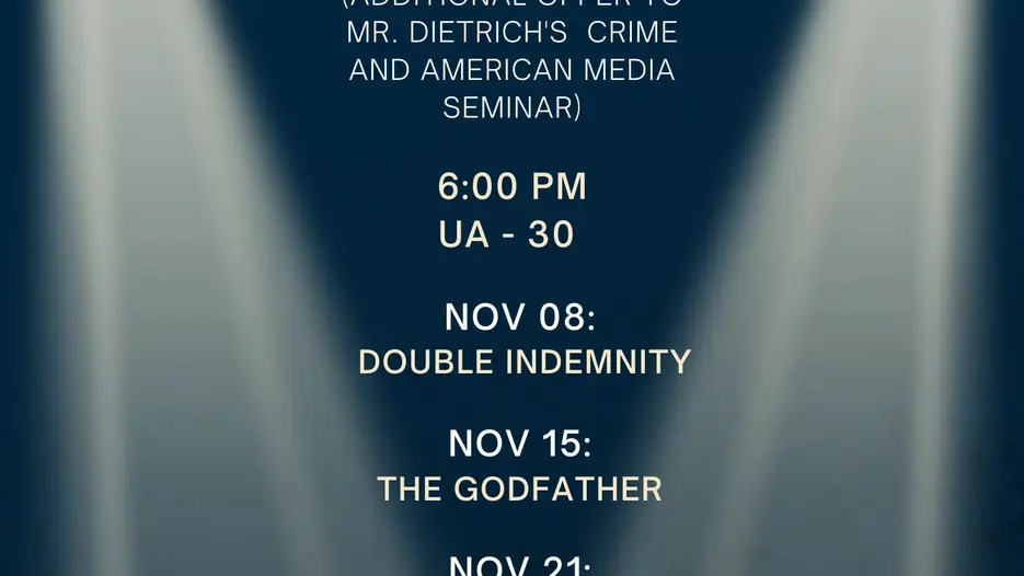 Weekly Movie Nights