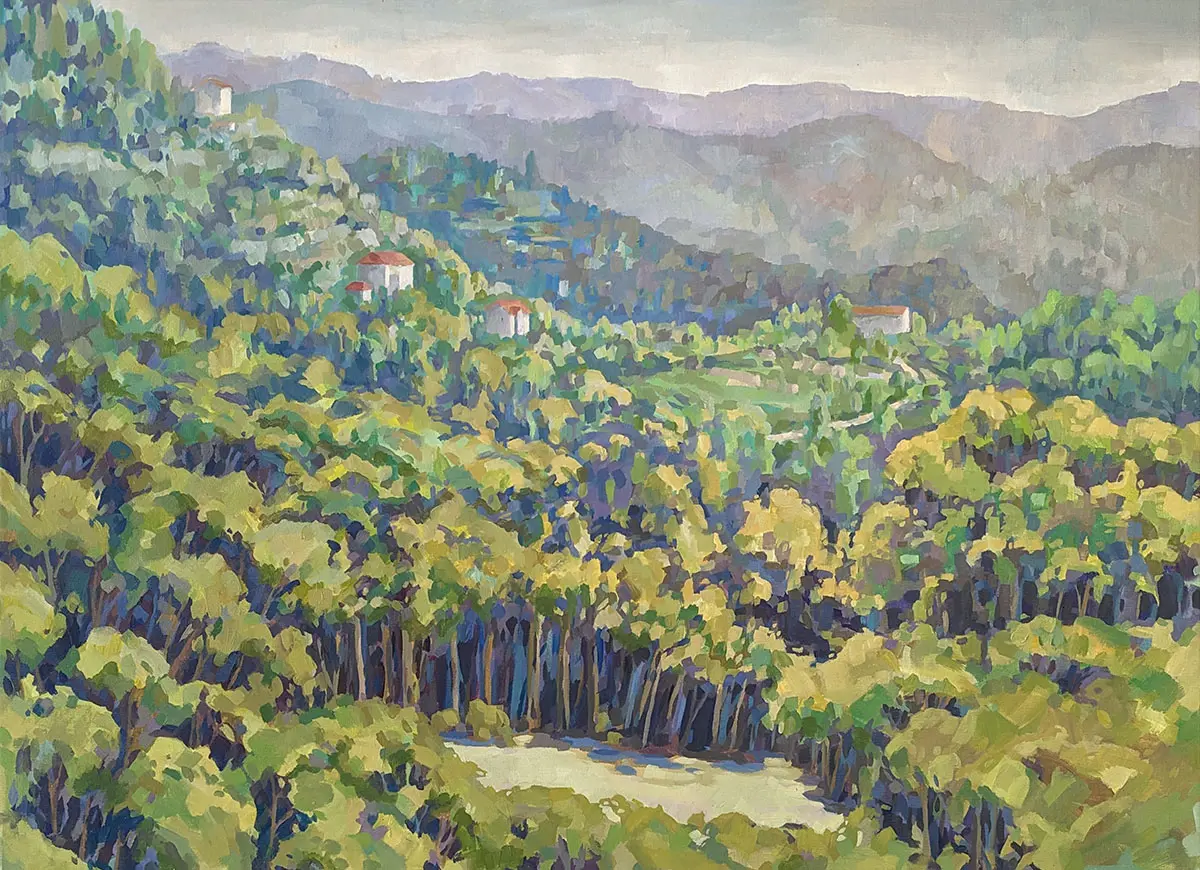 the view from Peralta 2019 65x90