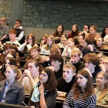 Studierende bei der Auftaktveranstaltung