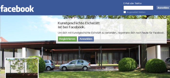 Katholische Universität Eichstätt-ingolstadt Ostenstraße Eichstätt Kunstgeschichte Eichstätt ist bei Facebook: Katholische Universität